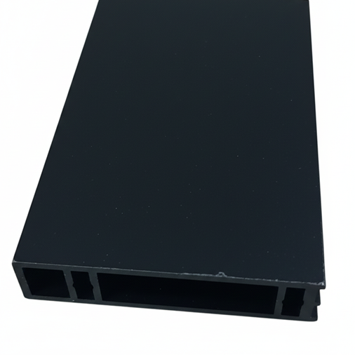 قطاع خزائن ملابس خلفي رف خشب اسود 5.85م