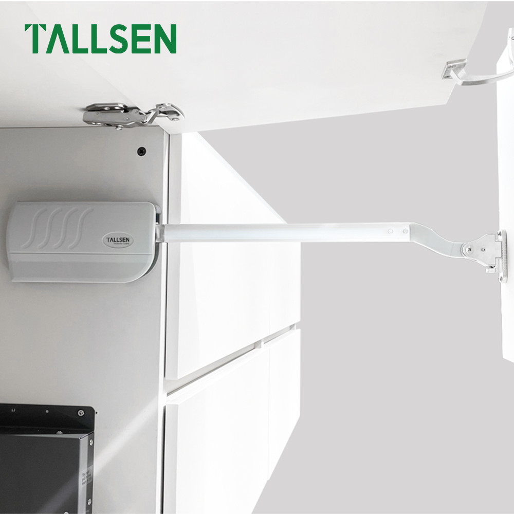 Folding UPWARD cabinet support