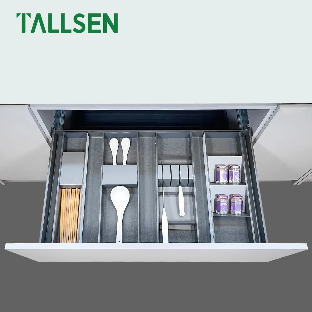 اكسسوار مطبخ تقسيم درج ملاعق وسكاكين تالسن